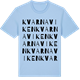 Blue Soul t-shirt med Kvarnaviken ordlek t-shirt