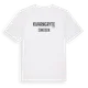 White t-shirt med Kvarngryte i Sverige t-shirt