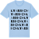 Blue Soul t-shirt med Kvarnhem ordlek t-shirt