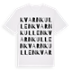 Kvarnkullen ordlek t-shirt