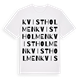Kvistholmen ordlek t-shirt