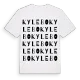 Kylebo ordlek t-shirt