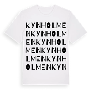 Kynholmen ordlek t-shirt – ekologisk bomull t-shirt från Pinshirt