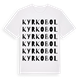 Kyrkobol ordlek t-shirt