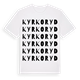 Kyrkoryd ordlek t-shirt