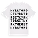 Kyrktorget ordlek t-shirt