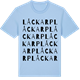 Blue Soul t-shirt med Låckarp ordlek t-shirt