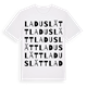 Laduslätt ordlek t-shirt
