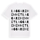 Laggarehemmet ordlek t-shirt