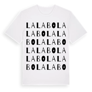 Lalabo ordlek t-shirt – ekologisk bomull t-shirt från Pinshirt