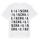 Lalåsen ordlek t-shirt