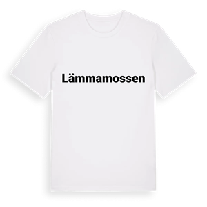 Lämmamossen fetstil t-shirt – ekologisk bomull t-shirt från Pinshirt