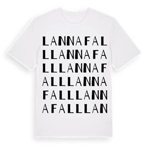 Lannafall ordlek t-shirt – ekologisk bomull t-shirt från Pinshirt