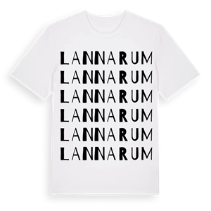 Lannarum ordlek t-shirt – ekologisk bomull t-shirt från Pinshirt