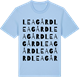 Blue Soul t-shirt med Leagård ordlek t-shirt
