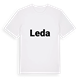 Leda fetstil t-shirt