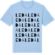 Blue Soul t-shirt med Leda ordlek t-shirt