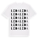 Leda ordlek t-shirt
