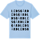 Blue Soul t-shirt med Ledsgård ordlek t-shirt