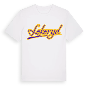 Lekeryd baseball t-shirt – ekologisk bomull t-shirt från Pinshirt