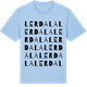 Blue Soul t-shirt med Lerdala ordlek t-shirt