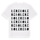 Lerebo ordlek t-shirt
