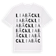 Liabäck ordlek t-shirt