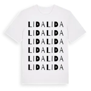 Lida ordlek t-shirt – ekologisk bomull t-shirt från Pinshirt