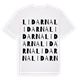 Lidarna ordlek t-shirt
