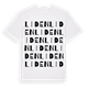 Liden ordlek t-shirt