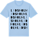 Blue Soul t-shirt med Lidsholm ordlek t-shirt