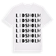 Lidsholm ordlek t-shirt