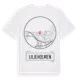 White t-shirt med Liljeholmen t-shirt