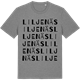 Mid Heather Gray t-shirt med Liljenäs ordlek t-shirt