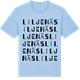 Blue Soul t-shirt med Liljenäs ordlek t-shirt