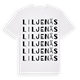 Liljenäs ordlek t-shirt
