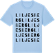 Blue Soul t-shirt med Liljesberg ordlek t-shirt