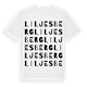 Liljesberg ordlek t-shirt
