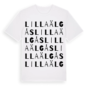 Lilla Älgås ordlek t-shirt – ekologisk bomull t-shirt från Pinshirt