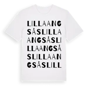 Lilla Angsås ordlek t-shirt – ekologisk bomull t-shirt från Pinshirt