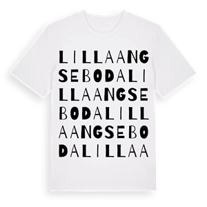Lilla Angseboda ordlek t-shirt – ekologisk bomull t-shirt från Pinshirt