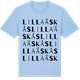 Blue Soul t-shirt med Lilla Äskås ordlek t-shirt