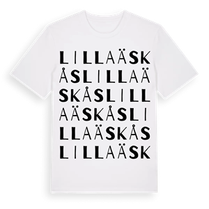 Lilla Äskås ordlek t-shirt – ekologisk bomull t-shirt från Pinshirt