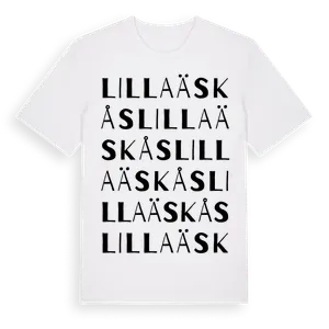 Lilla Äskås ordlek t-shirt – ekologisk bomull t-shirt från Pinshirt