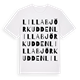 Lilla Björkudden ordlek t-shirt