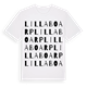Lilla Boarp ordlek t-shirt