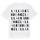 Lilla Bränninge ordlek t-shirt