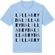 Blue Soul t-shirt med Lilla Bryna ordlek t-shirt