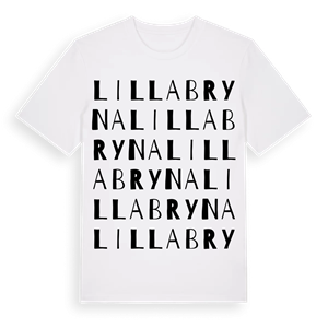 Lilla Bryna ordlek t-shirt – ekologisk bomull t-shirt från Pinshirt