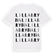 Lilla Bryna ordlek t-shirt